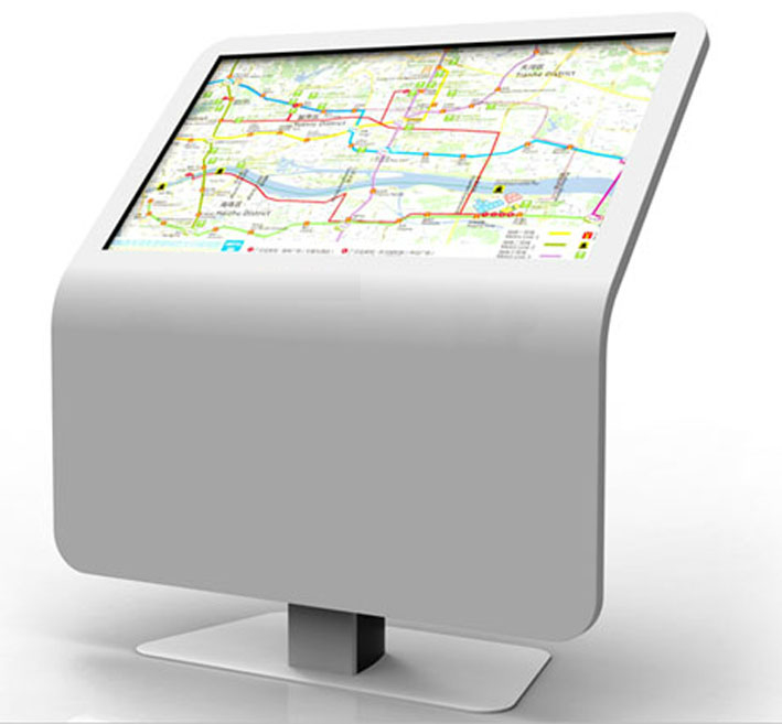 斜式觸摸一體機(jī)(32寸到84寸），底座樣式顏色可定制